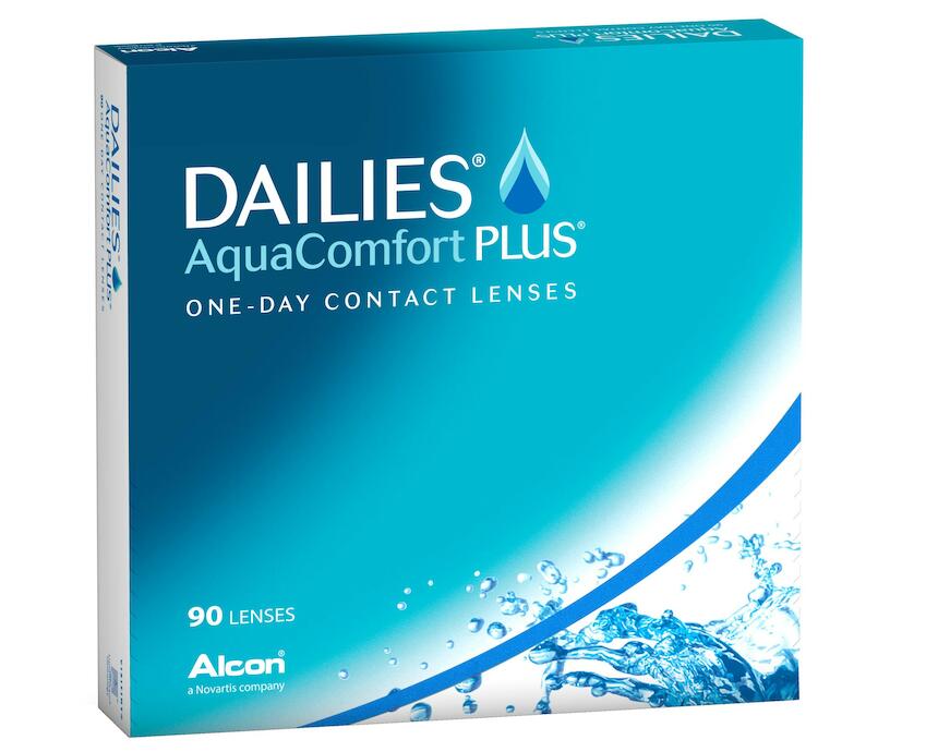 Lentilles journali&egrave;res Dailies Aqua Comfort+ (90 pi&egrave;ces) 01