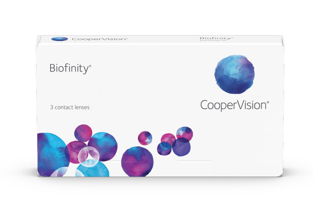 Lentilles mensuelles Biofinity (3 pi&egrave;ces) 01